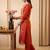 Women Ethnic Motifs Embroidered Regular Thread Work Kurta with Trousers