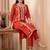 Women Ethnic Motifs Embroidered Regular Thread Work Kurta with Trousers