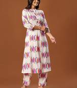 Women Printed Regular Pure Cotton Kurta with Palazzos