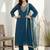 Women Ethnic Motifs Embroidered Regular Kurta with Trousers & With Dupatta