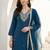 Women Ethnic Motifs Embroidered Regular Kurta with Trousers & With Dupatta