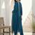 Women Ethnic Motifs Embroidered Regular Kurta with Trousers & With Dupatta