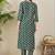 Women Printed Regular Pure Cotton Kurta with Trousers