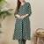 Women Printed Regular Pure Cotton Kurta with Trousers
