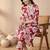 Women Floral Printed Regular Pure Cotton Kurta with Trousers