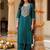 Women Ethnic Motifs Embroidered Regular Thread Work Liva Kurta with Palazzos