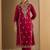 Women Ethnic Motifs Embroidered Regular Kurta with Trousers & With Dupatta