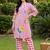 Women Printed Regular Pure Cotton Kurta with Trousers