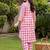 Women Printed Regular Pure Cotton Kurta with Trousers