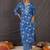 Women Floral Printed Regular Thread Work Kurta with Trousers & With Dupatta