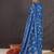 Women Floral Printed Regular Thread Work Kurta with Trousers & With Dupatta
