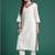 Women Ethnic Motifs Embroidered Regular Thread Work Kurta with Trousers