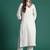 Women Ethnic Motifs Embroidered Regular Thread Work Kurta with Trousers