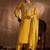 Women Embroidered Regular Thread Work Kurta with Trousers & With Dupatta