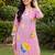 Women Floral Printed Regular Pure Cotton Kurta with Trousers
