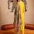Women Embroidered Regular Thread Work Kurta with Trousers & With Dupatta