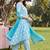 Women Floral Printed Empire Pure Cotton Kurta with Trousers & With Dupatta