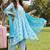 Women Floral Printed Empire Pure Cotton Kurta with Trousers & With Dupatta