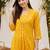 Women Leheriya Dyed Regular Kurta with Trousers
