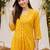 Women Leheriya Dyed Regular Kurta with Trousers