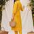Women Leheriya Dyed Regular Kurta with Trousers