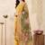 Women Floral Embroidered Regular Thread Work Kurta with Trousers & With Dupatta