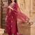 Women Ethnic Motifs Embroidered Regular Kurta with Trousers & With Dupatta