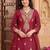 Women Ethnic Motifs Embroidered Regular Kurta with Trousers & With Dupatta
