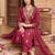 Women Ethnic Motifs Embroidered Regular Kurta with Trousers & With Dupatta