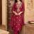 Women Ethnic Motifs Embroidered Regular Kurta with Trousers & With Dupatta