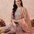 Women Floral Embroidered Regular Mirror Work Kurta with Trousers & With Dupatta