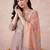 Women Floral Embroidered Regular Mirror Work Kurta with Trousers & With Dupatta