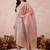 Women Floral Embroidered Regular Mirror Work Kurta with Trousers & With Dupatta