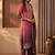 Women Ombre Dyed Regular Thread Work Kurta with Trousers & With Dupatta