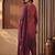 Women Ombre Dyed Regular Thread Work Kurta with Trousers & With Dupatta