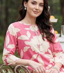 Women Floral Printed Regular Kurta with Trousers