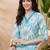 Women Floral Printed Regular Pure Cotton Kurta with Trousers