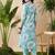 Women Floral Printed Regular Pure Cotton Kurta with Trousers