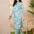 Women Floral Printed Regular Pure Cotton Kurta with Trousers