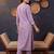 Women Ethnic Motifs Embroidered Regular Thread Work Kurta with Trousers