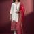 Women Ethnic Motifs Regular Thread Work Kurta with Trousers & With Dupatta