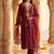 Women Ethnic Motifs Embroidered Regular Kurta with Trousers & With Dupatta