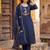 Women Ethnic Motifs Embroidered Regular Kurta with Trousers & With Dupatta