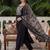 Women Floral Embroidered Regular Mirror Work Kurta with Trousers & With Dupatta