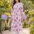Women Floral Printed Regular Pure Cotton Kurta with Trousers