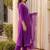 Women Ethnic Motifs Embroidered Regular Thread Work Liva Kurta with Trousers & With Dupatta