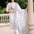 Women Ethnic Motifs Embroidered Regular Thread Work Pure Cotton Kurta with Trousers & With Dupatta