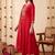 Women Ethnic Motifs Embroidered Empire Thread Work Kurta with Trousers & With Dupatta
