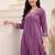 Women Ethnic Motifs Embroidered Regular Thread Work Pure Cotton Kurta with Trousers