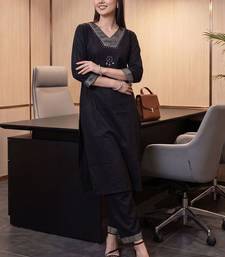 Women Ethnic Motifs Embroidered Regular Kurta with Trousers